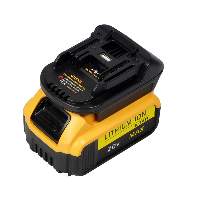 Lithium Accu Adapter voor 18V gereedschappen - Hoog rendement, universele compatibiliteit, eenvoudige installatie
