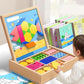 🎁Vroege kerstuitverkoop 56% KORTING🔥Houten magnetische patroonblokkenpuzzel set🧩
