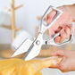✂️ De Enige Keukenschaar Die Je Nodig Hebt – Snijdt Kip, Kruiden, Verpakkingen & Noten
