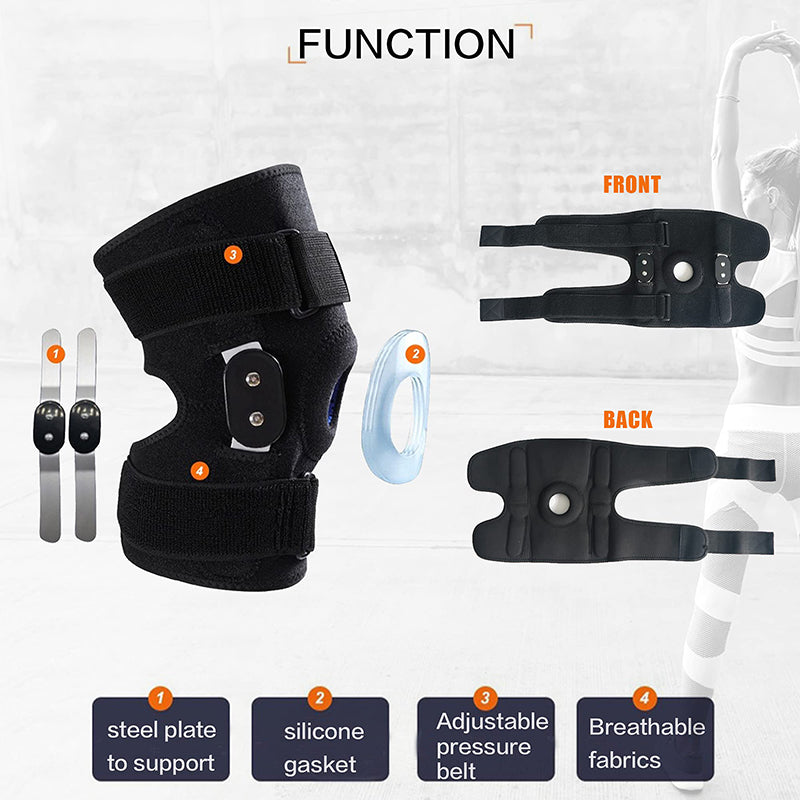 Breathable Adjustable Knee Support Brace