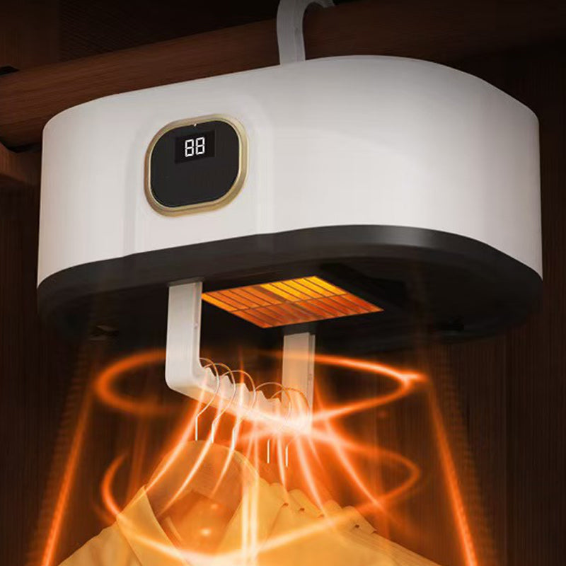 📦☀️ Draagbare Opvouwbare Mini Droger – 360° Hete Lucht Drogen, Grote Capaciteit & Reinigende Kracht（Perfect voor Reizen & Appartementen!）