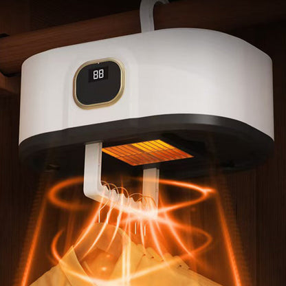 📦☀️ Draagbare Opvouwbare Mini Droger – 360° Hete Lucht Drogen, Grote Capaciteit & Reinigende Kracht（Perfect voor Reizen & Appartementen!）