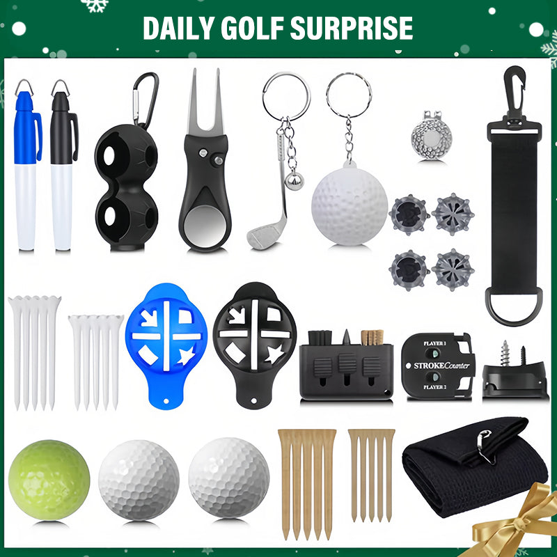🎄⛳️ 24-delige Kerst-Golf-Adventskalender – Elke Dag een Golfverrassing, Verbeter uw Spel & Duurzame Kwaliteit!
