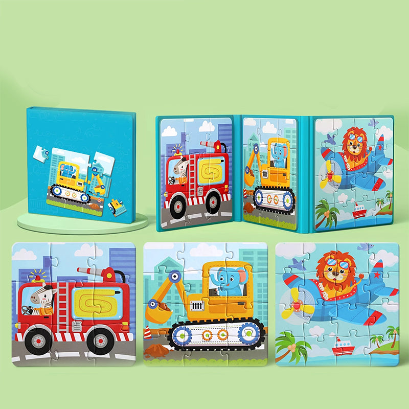 Magnetisch bouwboek voor kinderen