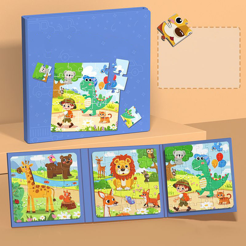 Magnetisch bouwboek voor kinderen