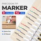 🎯 50% korting! Precisiemarker – oliebasis, sneldrogend & permanente inkt. Schrijft op alle oppervlakken – metaal, glas & hout! 🖌️💪