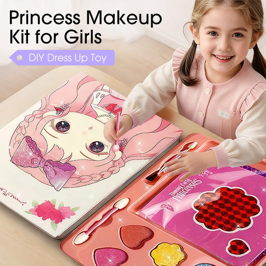 Prinsessen make-up set voor meisjes – DIY verkleedset