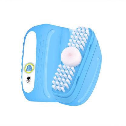 Droogreinigingsmiddel voor donsjas met borstel