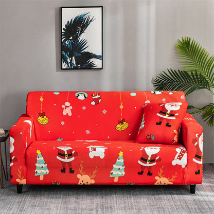 🎄✨ Universele Kerst Bankhoes – Volledige Bescherming & Feestelijke Make-over in 1 Minuut! 🛋️