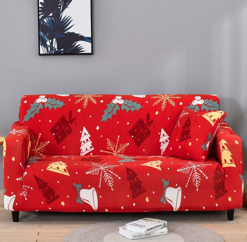 🎄✨ Universele Kerst Bankhoes – Volledige Bescherming & Feestelijke Make-over in 1 Minuut! 🛋️