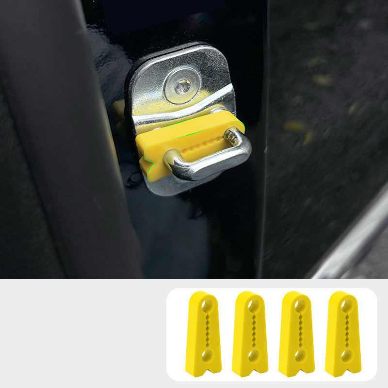 🚗Siliconen dempers voor autodeursloten voor geruisloos sluiten✨