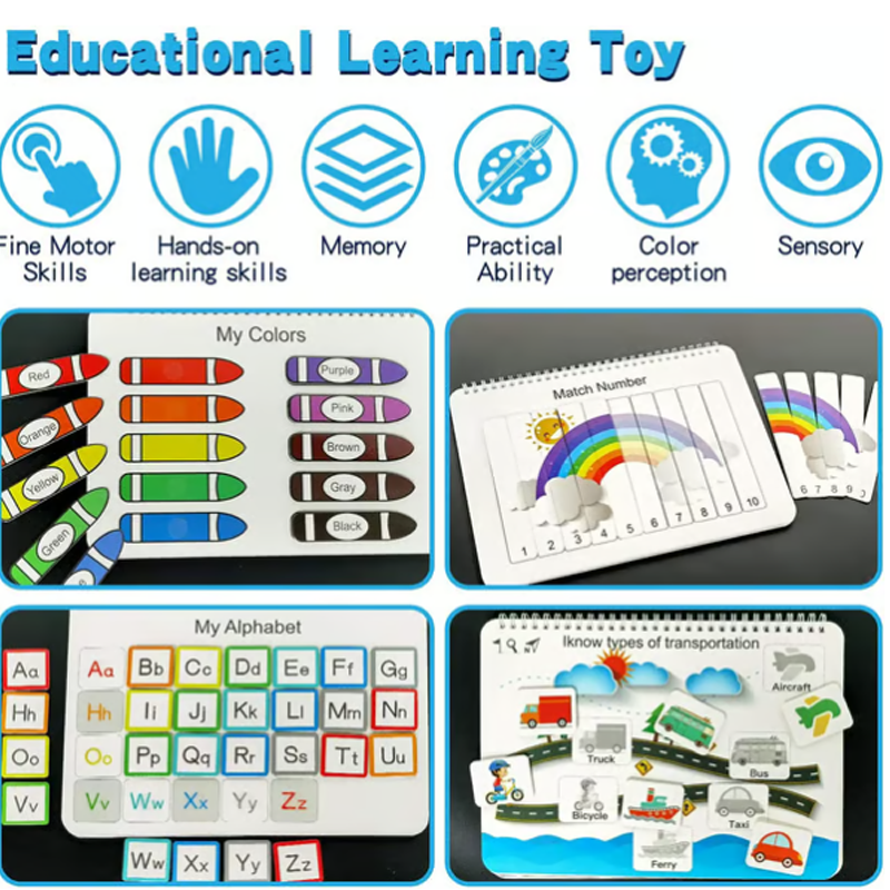 🔥 LAATSTE DAG PROMOTIE - 50% KORTING 🔥 Educatief activiteitenboek voor peuters