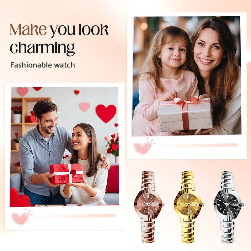 Dames Elegante Waterdichte Horloge