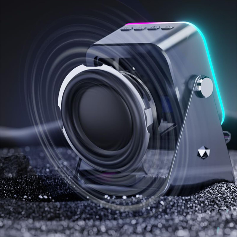 🔊📱 5-in-1 Draadloze Inductie Bluetooth-Luidspreker met Verstelbare Telefoonstandaard – Dubbele Connectiviteit, Dynamische Belichting & Lange Accu Duur（Perfect voor Multimedia Entertainment!）