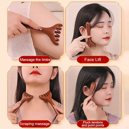 🔥KOOP 2, KRIJG 3 GRATIS🔥Zesklauwige Meridiaan Massagekam