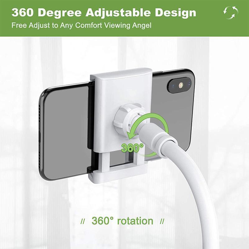 🔥 NIEUW! Zwanenhals Telefoonhouder voor Bed – Flexibel, Sterk & Handsfree Comfort ✨ Perfect voor Video’s, Lezen en Online Calls 📱🛏️