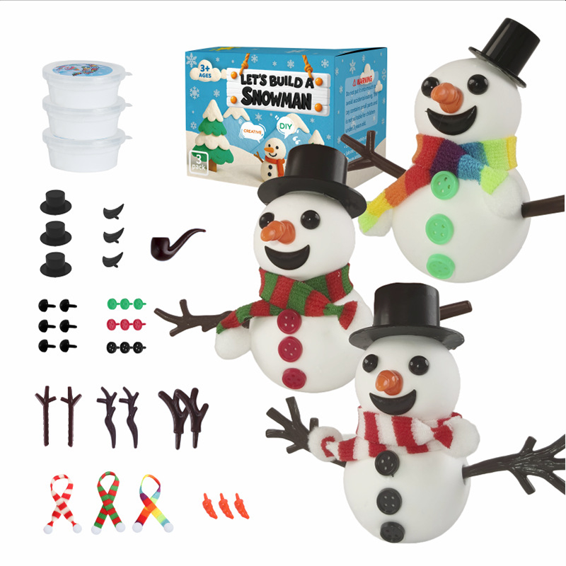 50% KORTING🎁Maak je eigen unieke sneeuwpop!☃️ -✨【DIY kerst-sneeuwpopknutselsets voor kinderen】✨