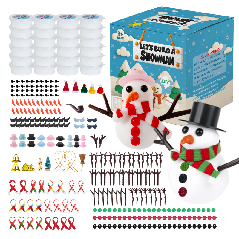 50% KORTING🎁Maak je eigen unieke sneeuwpop!☃️ -✨【DIY kerst-sneeuwpopknutselsets voor kinderen】✨