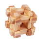 🔥 50% KORTING! ✨ Luban Lock Houten Puzzel - Stimuleert Ruimtelijke Intelligentie, Natuurlijk Houtontwerp, Educatief Familiespel 🧩🤲