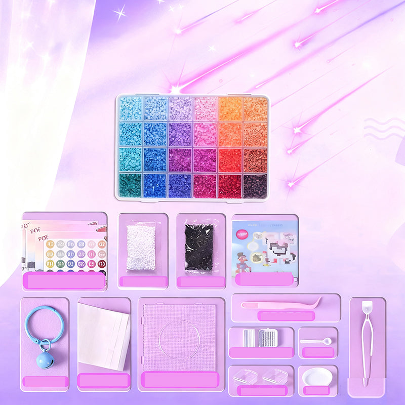 Complete 96-Color Fuse Bead Craft Kit