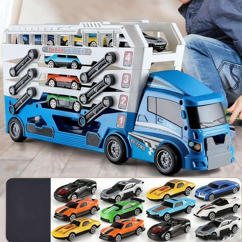 ✨ 12 metalen auto’s inbegrepen – klaar voor eindeloos raceplezier!