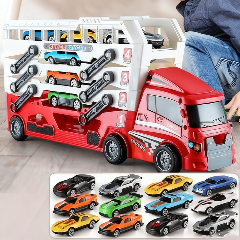 ✨ 12 metalen auto’s inbegrepen – klaar voor eindeloos raceplezier!