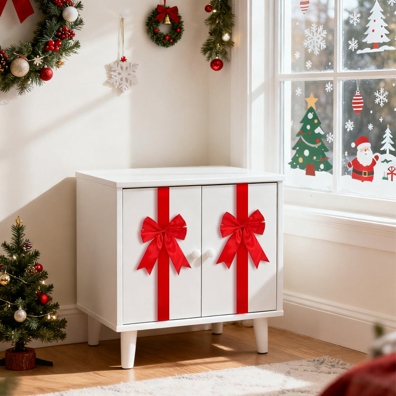 🎅Christmas Special: 50% OFF🎁Large Christmas Cabinet Door Ribbon Bow