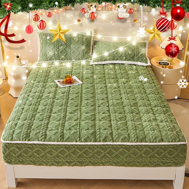 ✨ Verdikt Warm Hoeslaken – Pluche Comfort, 360° Matrasbedekking & Antibacterieel (Ideaal Cadeau voor Koude Nachten!)