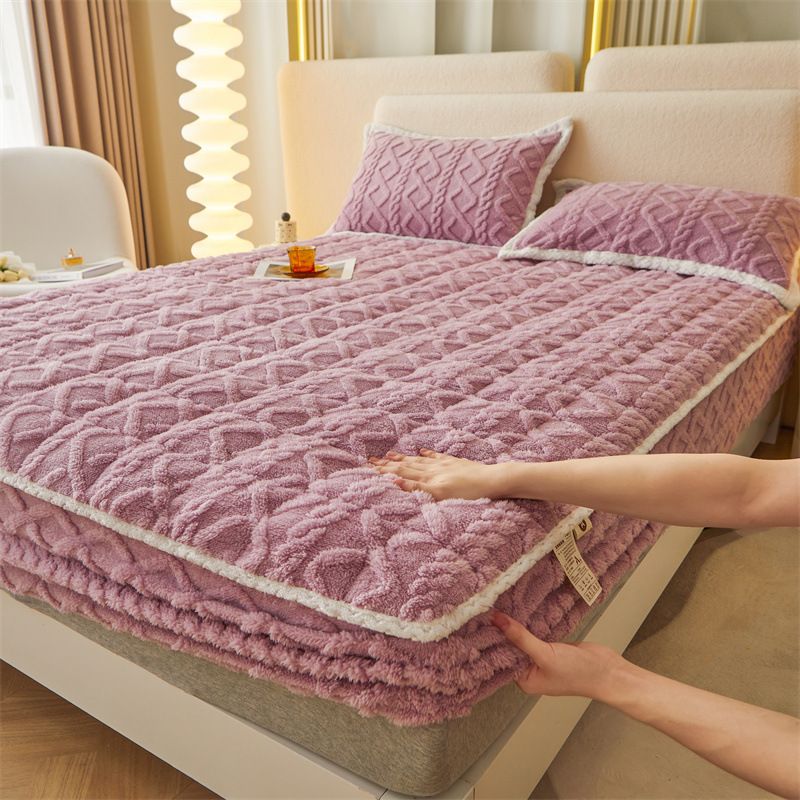 ✨ Verdikt Warm Hoeslaken – Pluche Comfort, 360° Matrasbedekking & Antibacterieel (Ideaal Cadeau voor Koude Nachten!)