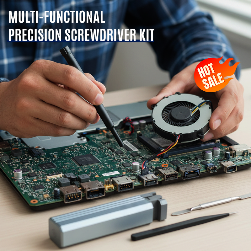 ✨ Multifunctionele Precisieschroevendraaierset – All-in-één Reparatiekit, Magnetisch Tip & Duurzame CRV Staal (Perfect voor Elektronica, Brillen & Meer!)