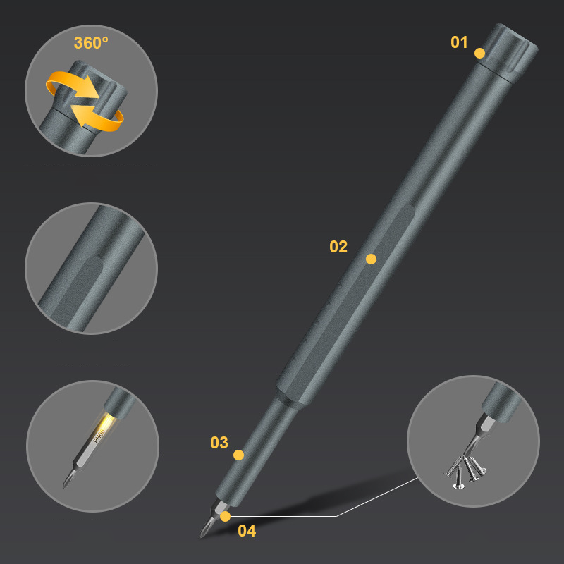 ✨ Multifunctionele Precisieschroevendraaierset – All-in-één Reparatiekit, Magnetisch Tip & Duurzame CRV Staal (Perfect voor Elektronica, Brillen & Meer!)