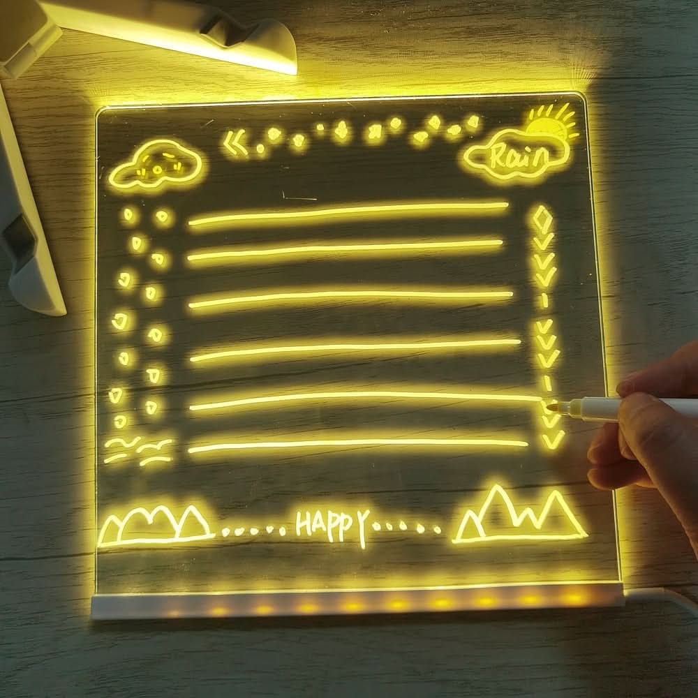 ✨LAST WEEK SPECIALE PRIJS⏳🎨Lichtgevend Led Tekenbord Voor Kinderen