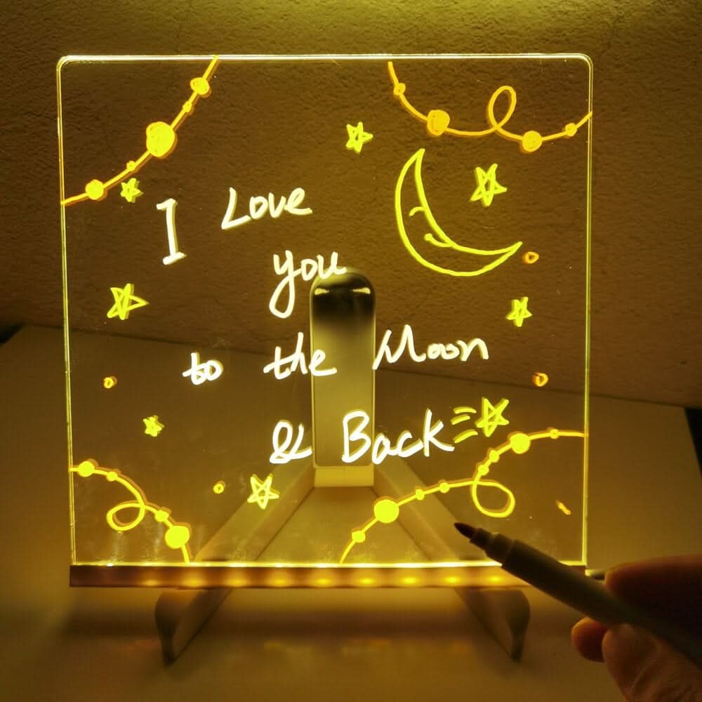 ✨LAST WEEK SPECIALE PRIJS⏳🎨Lichtgevend Led Tekenbord Voor Kinderen