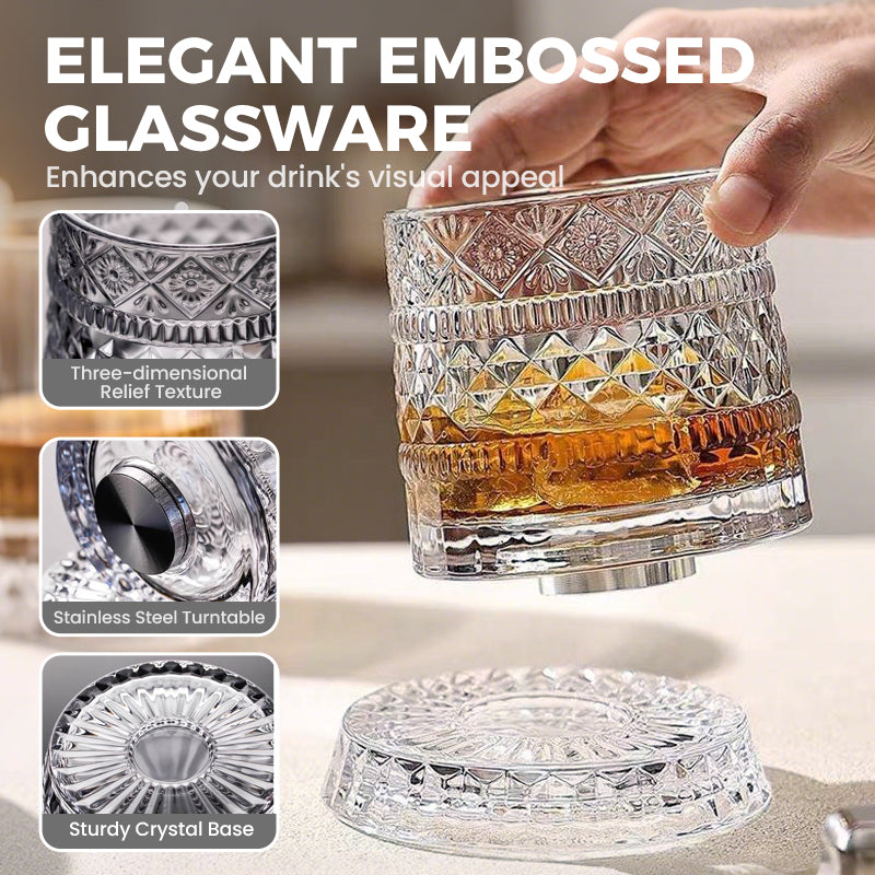 360° Draaibaar Whiskyglas