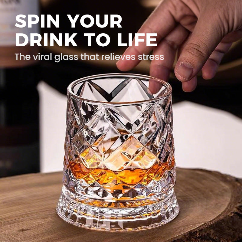 360° Draaibaar Whiskyglas