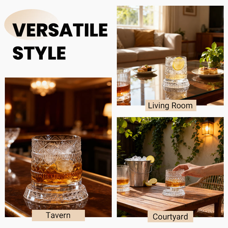 360° Draaibaar Whiskyglas