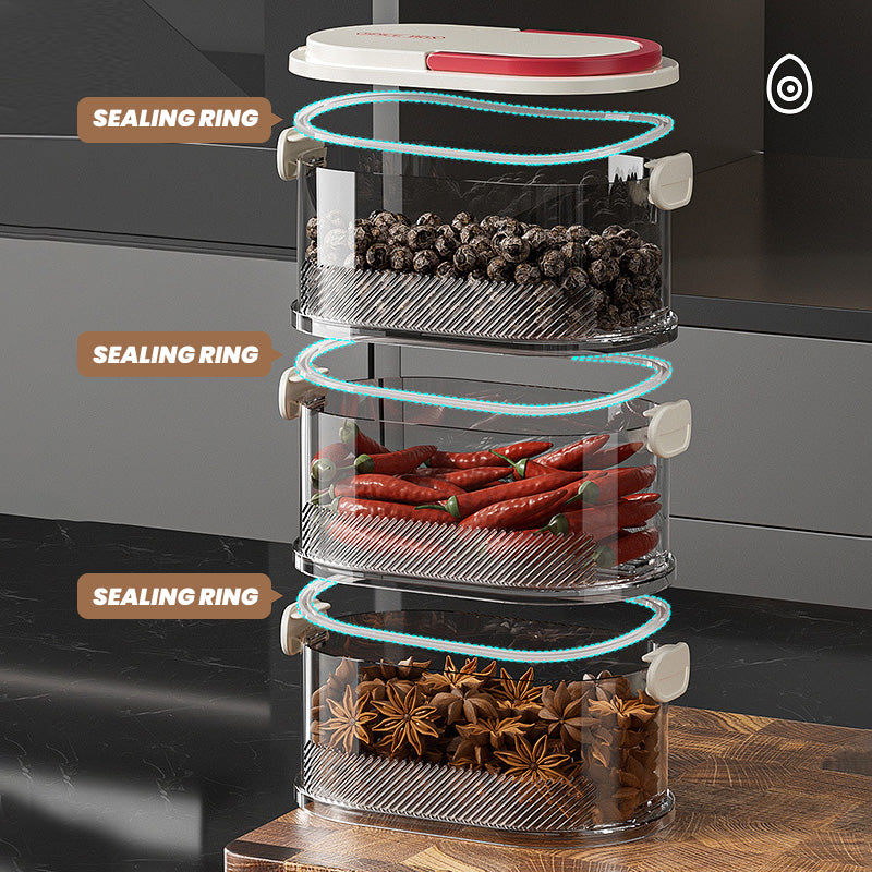 Multi-laags Afgesloten Specerijen Organizer