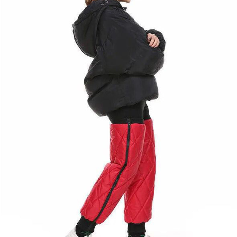 Winter winddichte warme beenwarmers