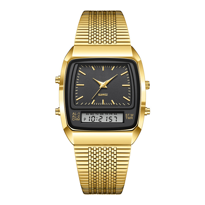 🔥60% korting! LIEBIG Retro Sporthorloge – Dubbel Systeem, Multifunctioneel & Stijlvol ⌚️