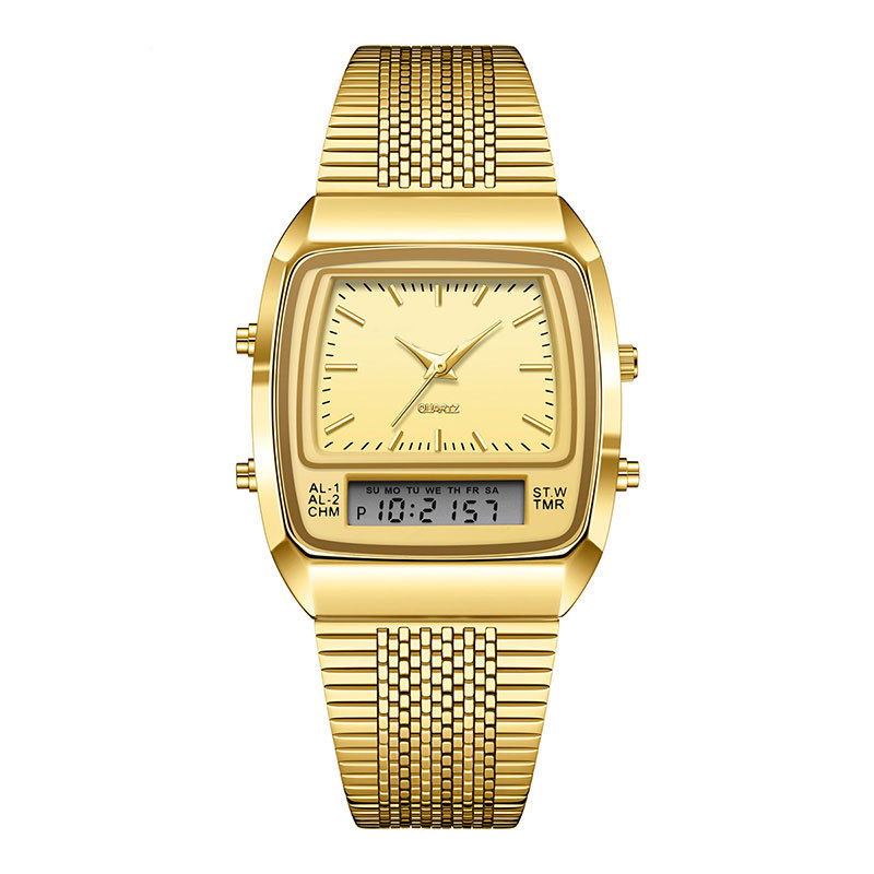 🔥60% korting! LIEBIG Retro Sporthorloge – Dubbel Systeem, Multifunctioneel & Stijlvol ⌚️
