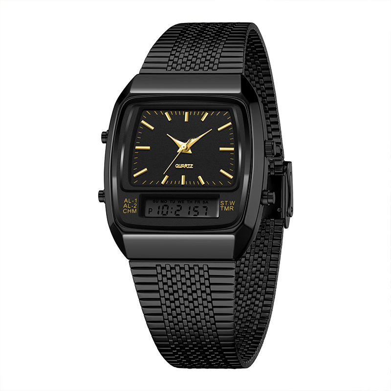 🔥60% korting! LIEBIG Retro Sporthorloge – Dubbel Systeem, Multifunctioneel & Stijlvol ⌚️