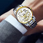 🔥50% korting! Waterdicht automatisch mechanisch herenhorloge met Romeins skelet⌚⚙️