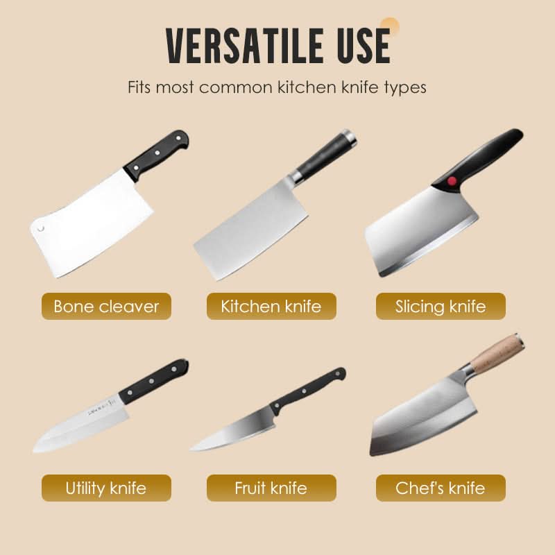 ⏳Limited-time 50% off⏰Automatic Kitchen Knife Sharpener🔪✨🔪Automatische messenslijper voor in de keuken – Razendsnel, veilig en superscherp!✨