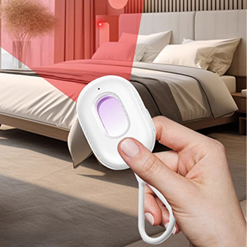 ❄️Zomerfresh 50% Korting!🔍Compacte Cameradetector met Deuralarm – Infrarood Lensscanner, Zaklamp & Reisbeveiliging voor Hotel, Vakantiehuis en Kantoor