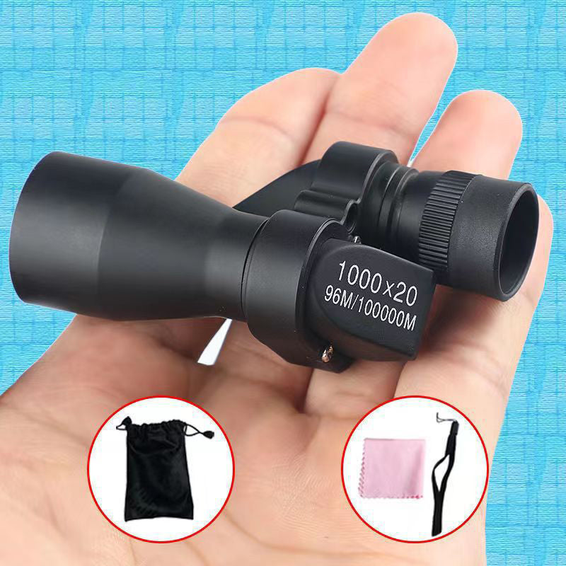 🔈🔈ALTIJD 50% KORTING! 🔭 Mini zakverrekijker (1000x20): Zakformaat + smartphoneclip – Perfect voor buitenavonturen (voor alle leeftijden!)