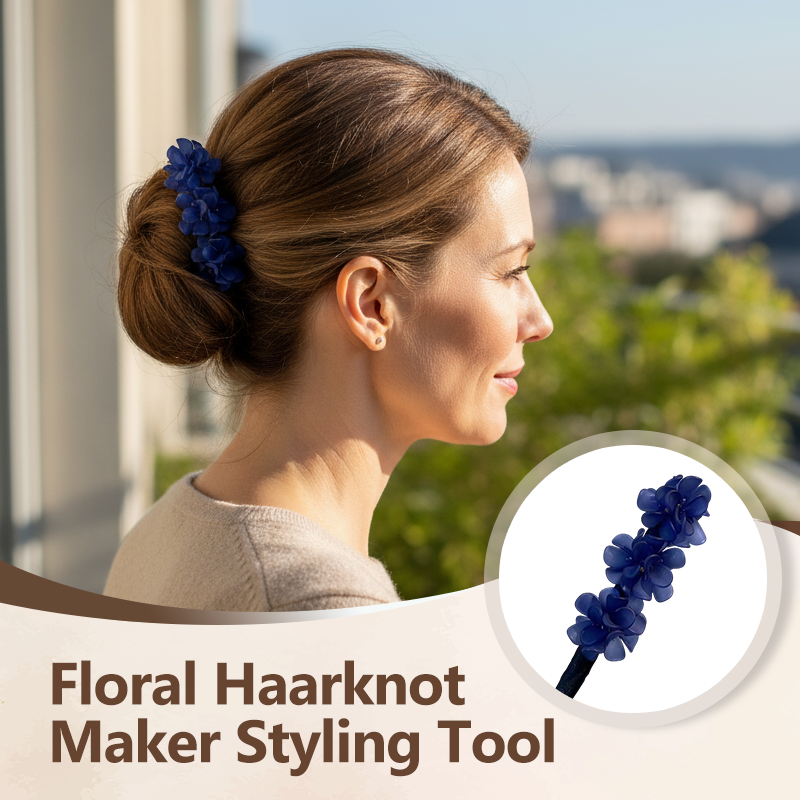 Floral Haarknot Maker Styling Tool