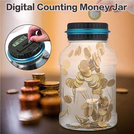 💰 50% KORTING – Slimme Digitale Geldpot met Automatische Muntensteller! 🎁