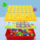 Educational Mushroom Peg Art Puzzle Set for Toddlers
