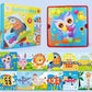 Educational Mushroom Peg Art Puzzle Set for Toddlers