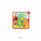 Educational Mushroom Peg Art Puzzle Set for Toddlers